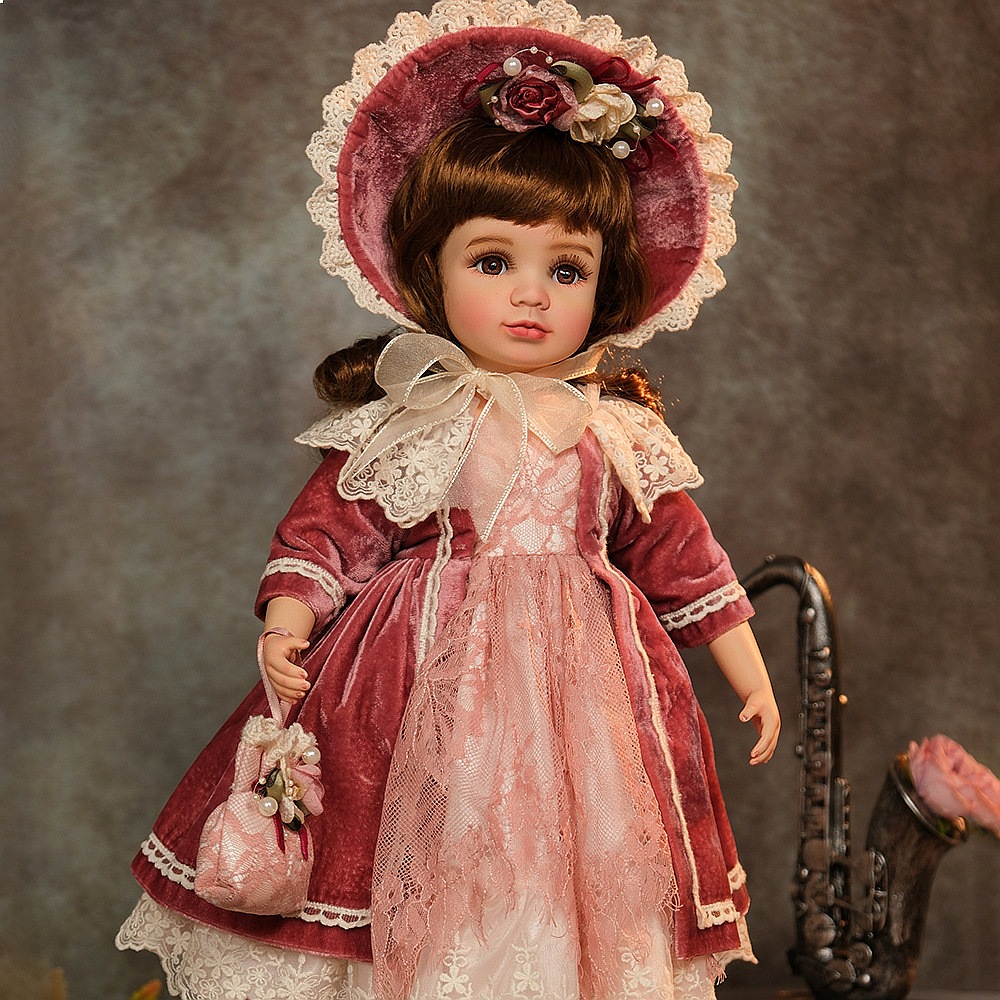 18 Inch Vintage Doll Porcelain - огляд і ціна Vintage Collectible Porcelain Dolls
