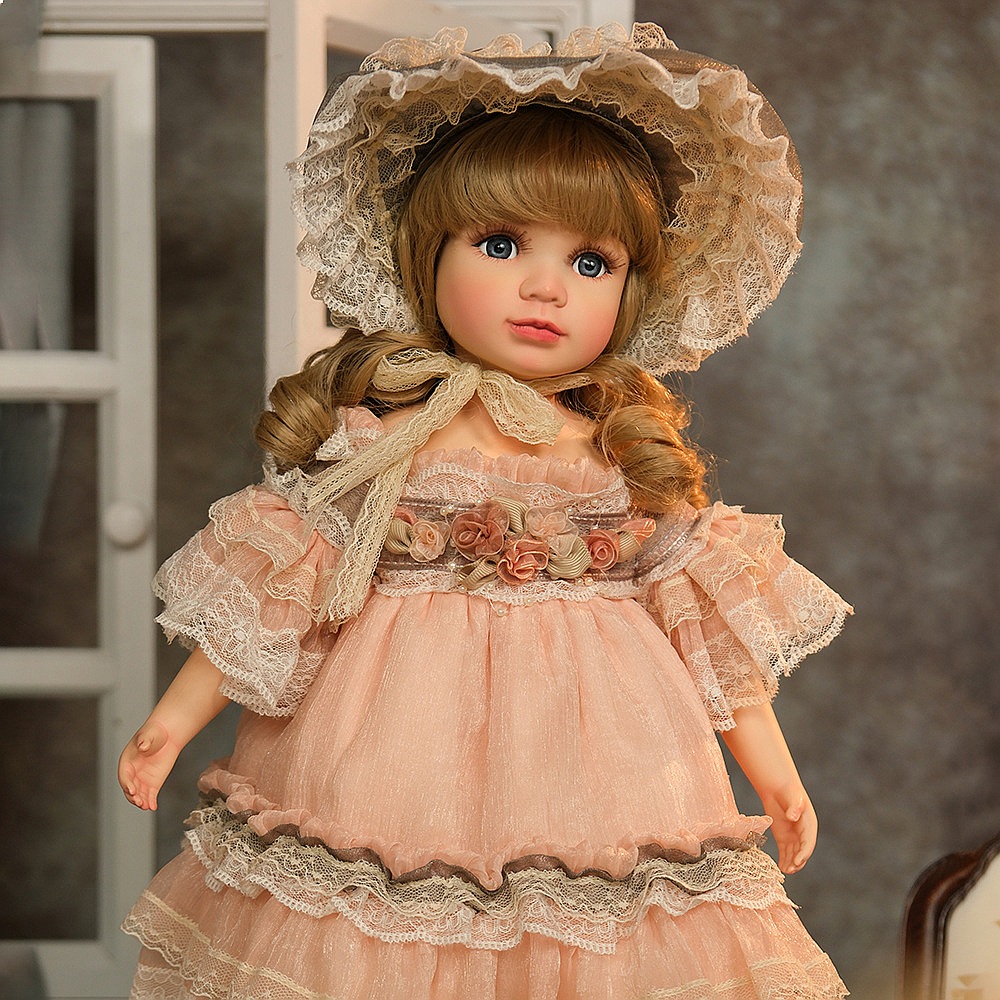 18 Inch Vintage Doll Porcelain - огляд і ціна Vintage Collectible Porcelain Dolls