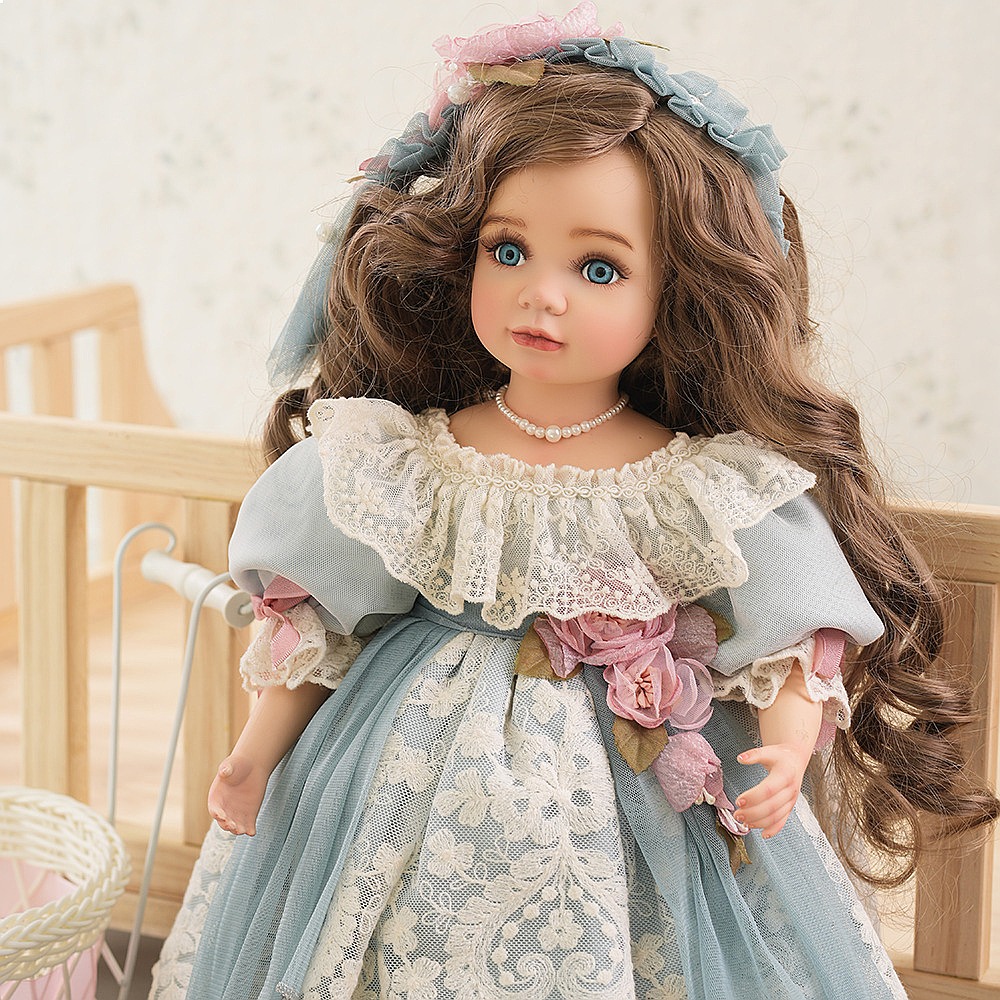 18 Inch Vintage Doll Porcelain - огляд і ціна Vintage Collectible Porcelain Dolls