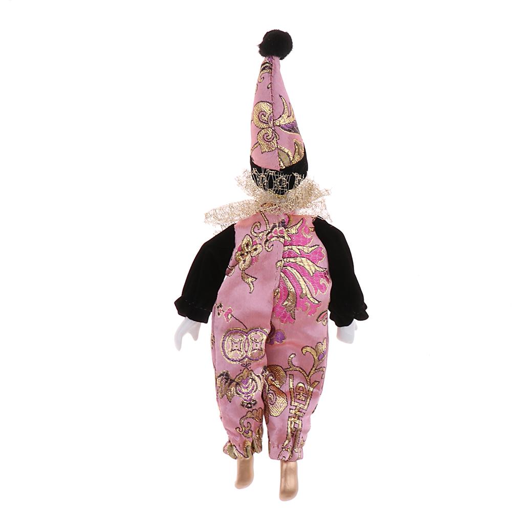 22cm Porcelain Clown Dolls Col - огляд і ціна Vintage Collectible Porcelain Dolls
