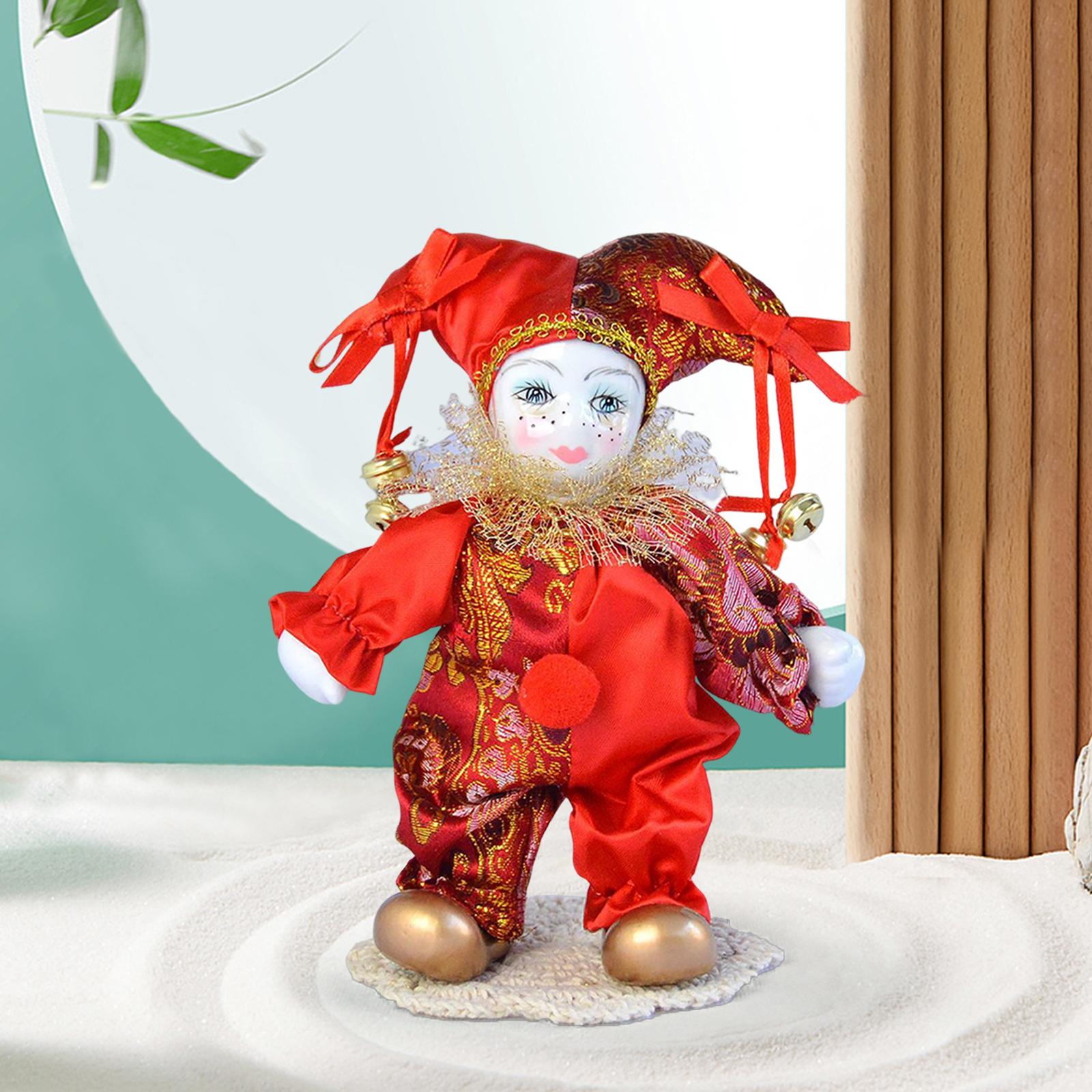 Vintage Harlequin Doll Antique - огляд і ціна Vintage Collectible Porcelain Dolls