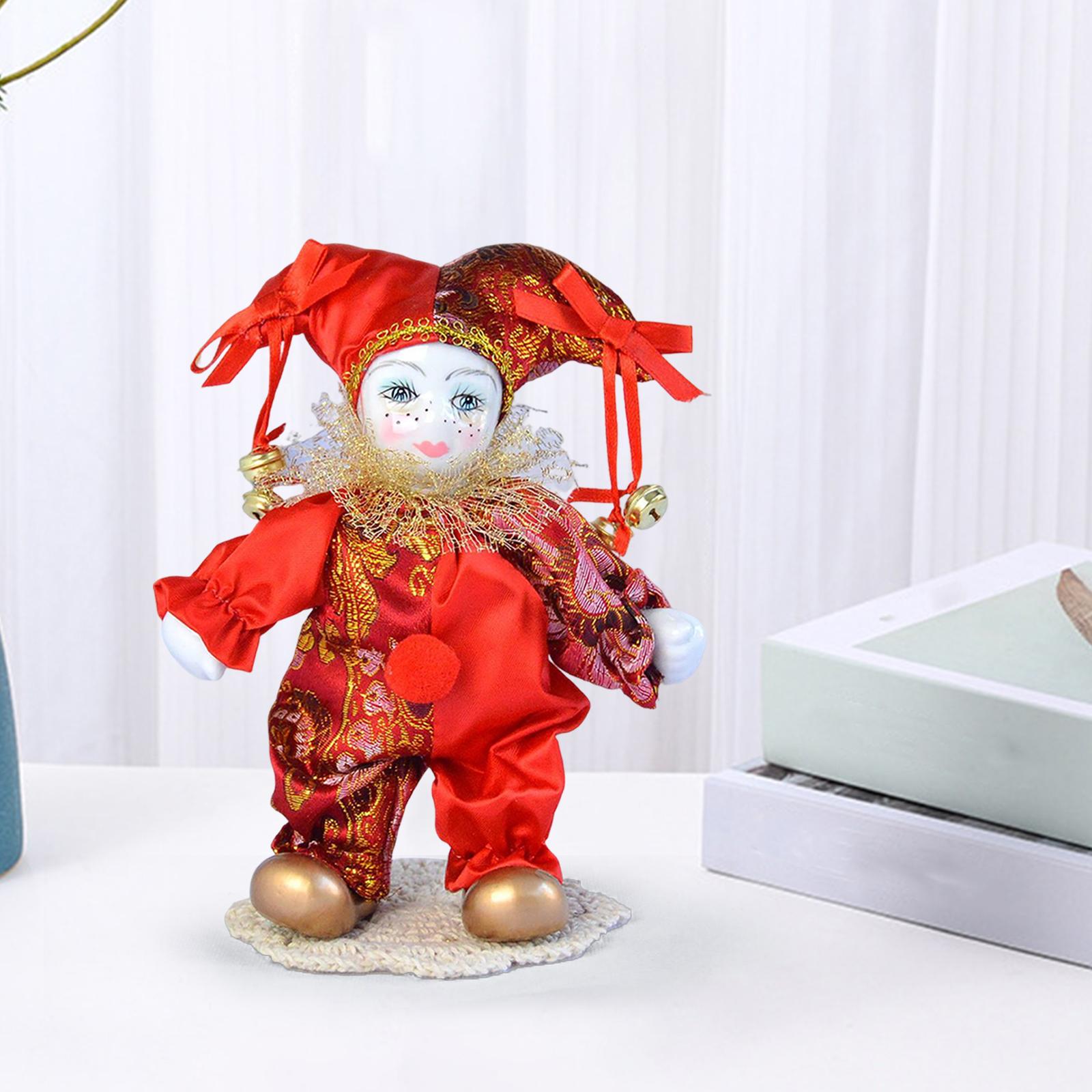 Vintage Harlequin Doll Antique - огляд і ціна Vintage Collectible Porcelain Dolls