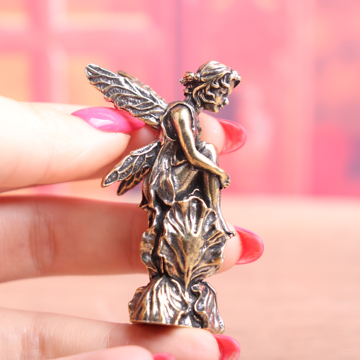 Vintage Brass Fairy Figurine F - огляд і ціна Vintage Fairy Figurines Collectible