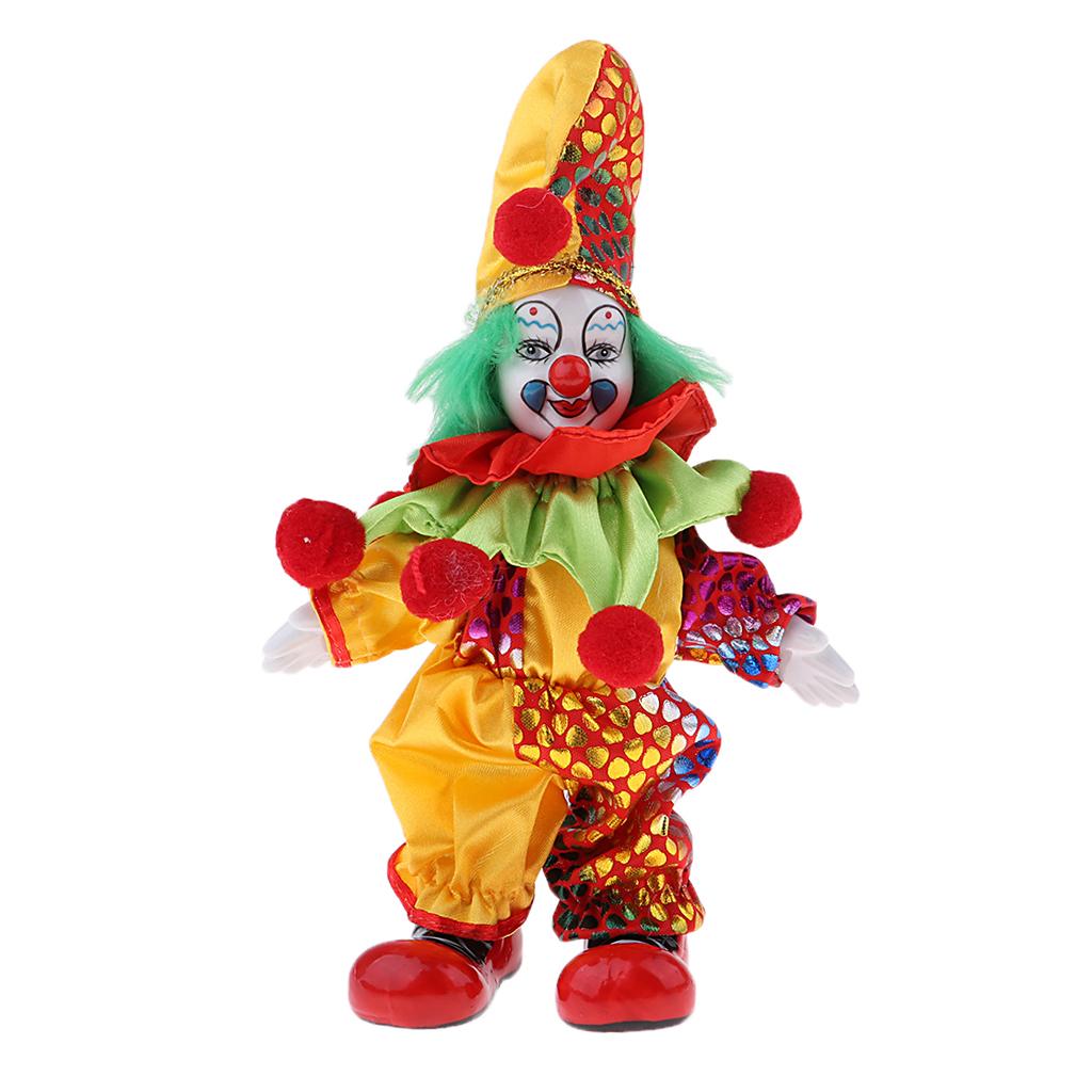 Clown Dolls Porcelain Handcraf - огляд і ціна Vintage Collectible Porcelain Dolls