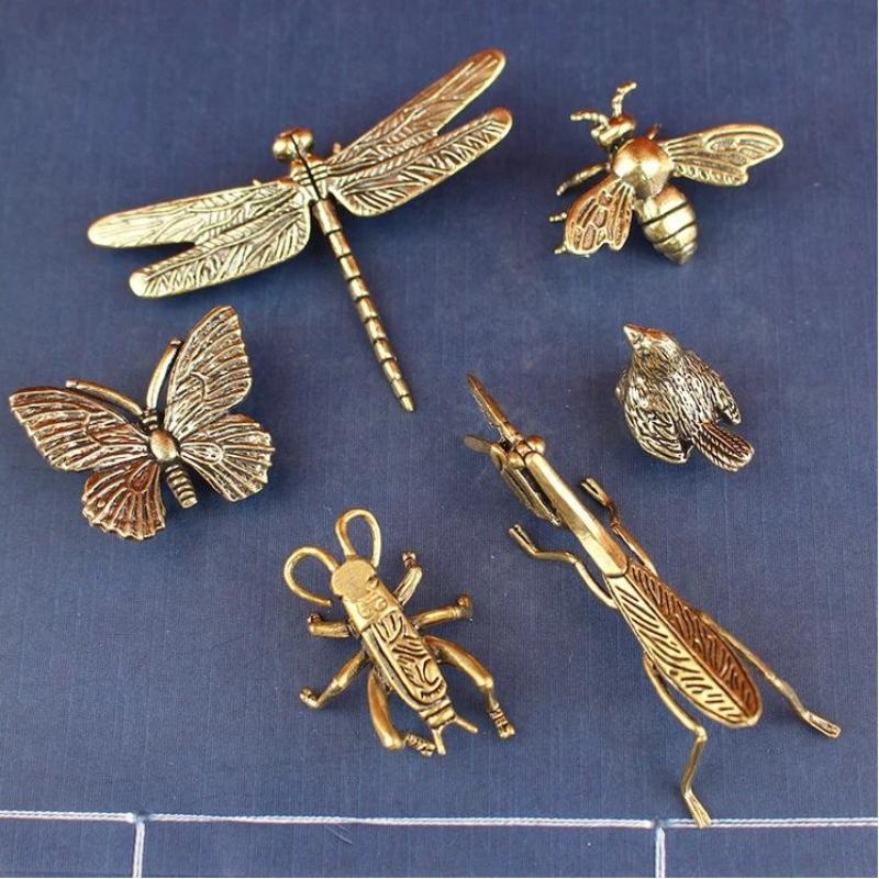 Brass Mini Insect Figurines Vi - огляд і ціна Vintage Fairy Figurines Collectible