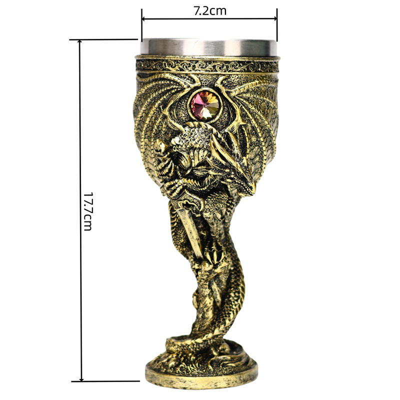 Vintage Dragon Goblet Stainles - огляд і ціна Collectible Vintage Wine