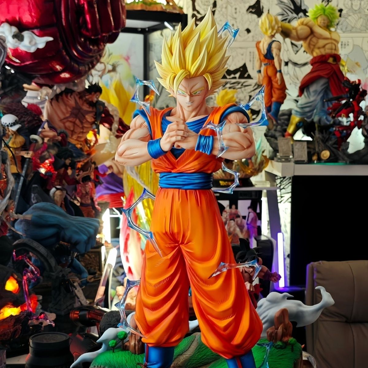 Dragon Ball Super Saiyan 2 Gok - огляд і ціна Vintage Collectible Figurines